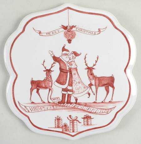 Country Estate Winter Holiday Trivet