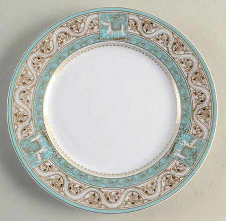 Elephant Shantih Salad/Dessert Plate by Jacqueline Cambata