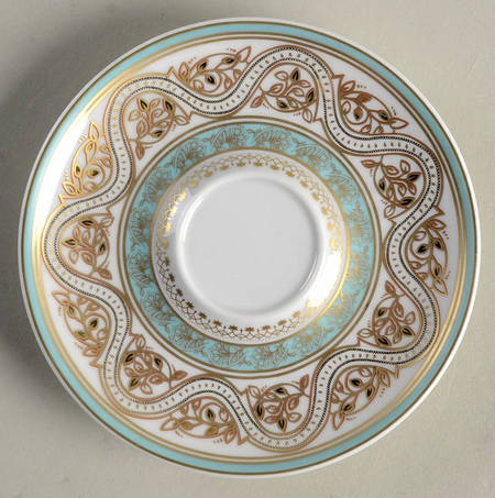 Elephant Shantih Saucer for Espresso Cup by Jacqueline Cambata