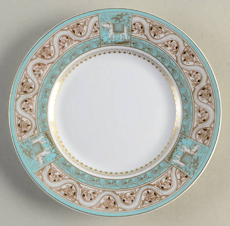 Elephant Shantih Bread & Butter Plate by Jacqueline Cambata