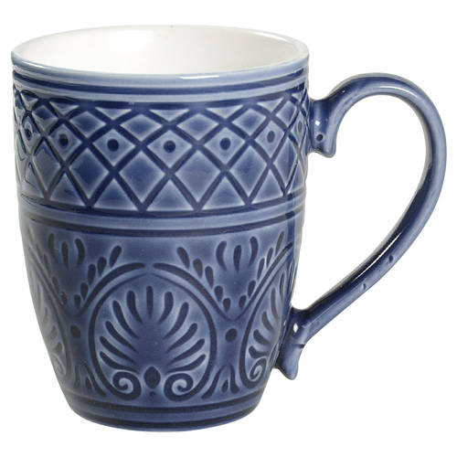 Laurel Blue Mug
