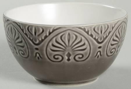 Laurel Gray Fruit/Dessert (Sauce) Bowl