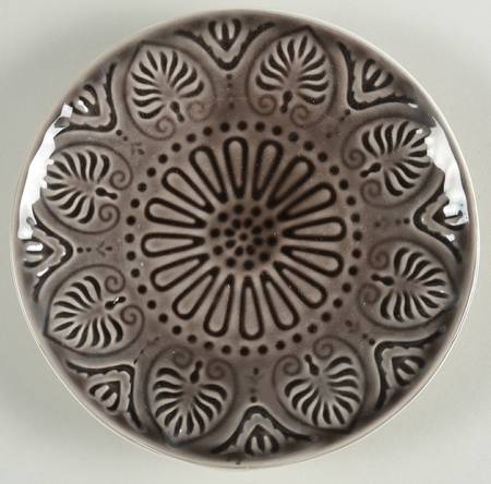 Laurel Gray Appetizer Plate