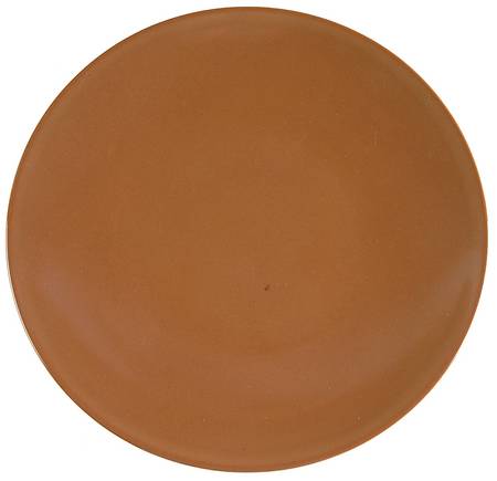 Satine Brown Service Plate (Charger) by Jaune de Chrome