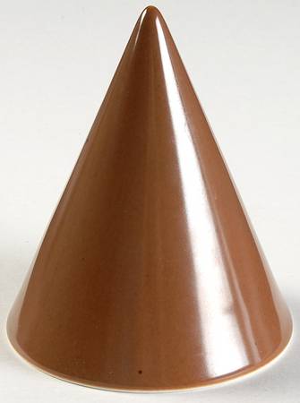 Satine Brown Lid for Round Butter by Jaune de Chrome