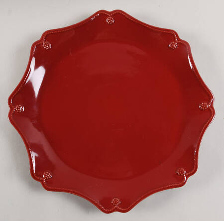 Berry and Thread Ruby Service Plate (Charger)