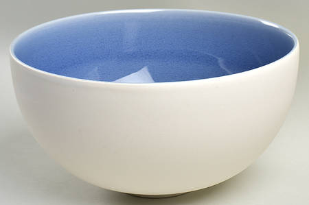 Tourron Blue Chardon 10" Round Serving Bowl