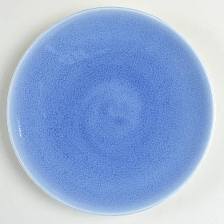 Tourron Blue Chardon Salad/Dessert Plate