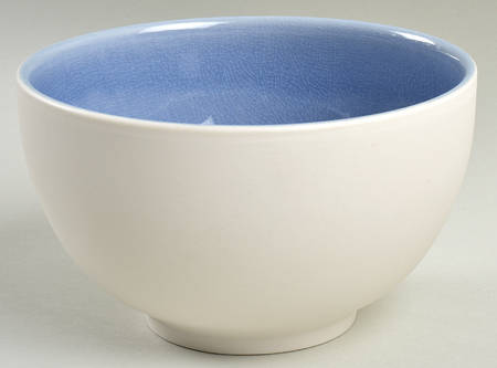Tourron Blue Chardon Coupe Cereal Bowl