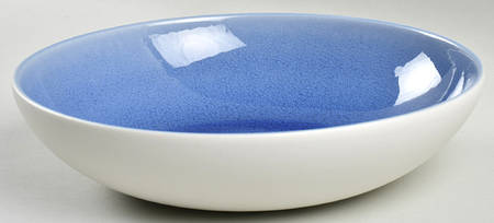 Tourron Blue Chardon 9" Individual Pasta Bowl