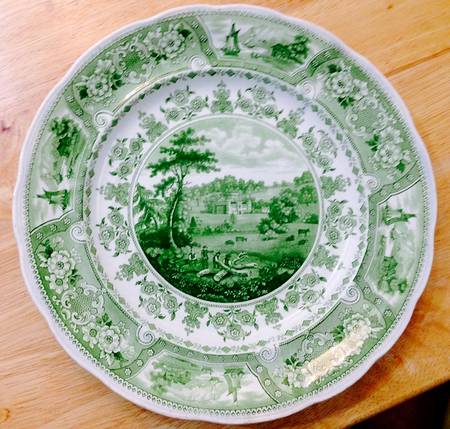 Clyde Scenery Green by Job &amp; John Jackson