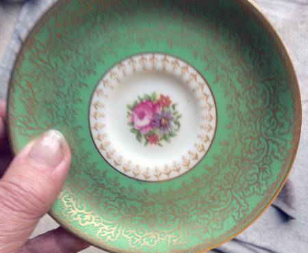 27431 (Green) Saucer for Demitasse Cup