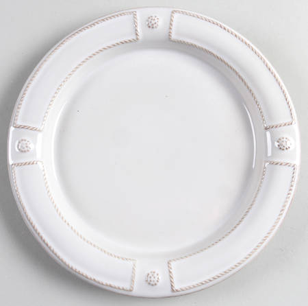 Berry and Thread (French Panel Whitewash) Salad Plate