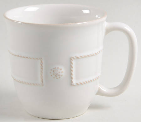 Berry and Thread (French Panel Whitewash) Mug by Juliska Ceramics