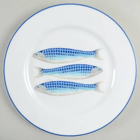 Harlequin Blue by Jersey Pottery