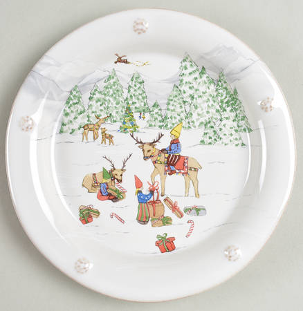 Berry and Thread North Pole Cocktail Plate