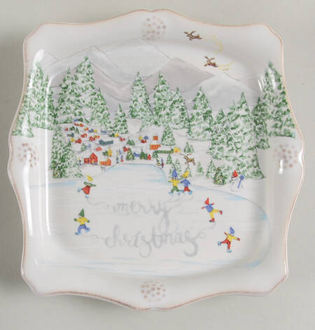 Berry and Thread North Pole 5" Trinket Tray