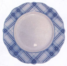 Stewart Tartan Chambray by Juliska Ceramics