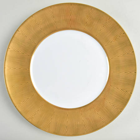 Borsalino Encrusted Gold Service Plate (Charger)