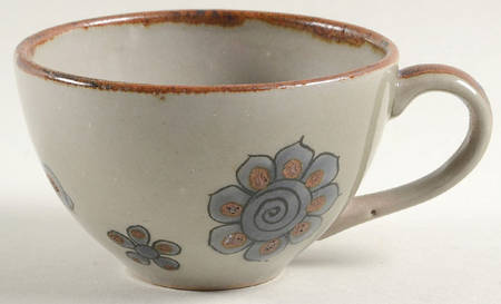 El Palomar Blue Flat Cup
