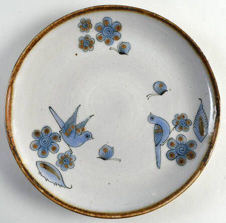 El Palomar Blue 11" Chop Plate (Round Platter)