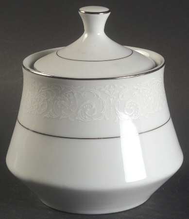 Satin Song  Sugar Bowl & Lid