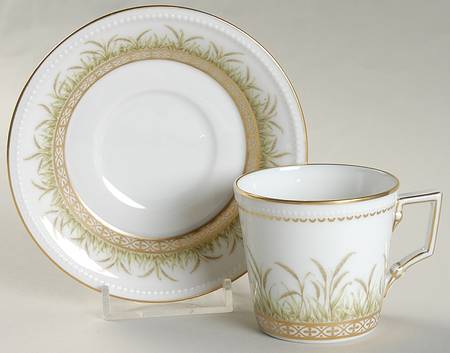 Artemis Flat Demitasse Cup & Saucer Set