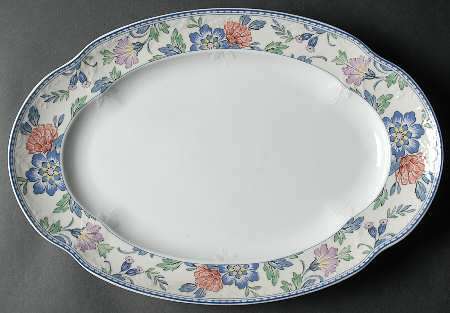 Chalon 16" Oval Serving Platter