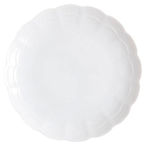 Romantica All White Salad Plate