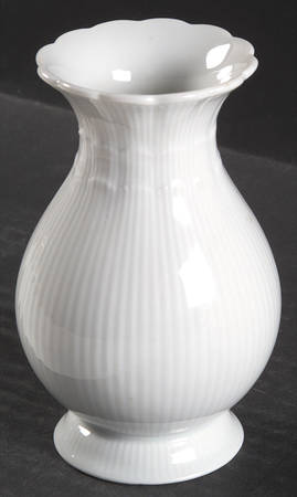 Romantica All White 4" Vase