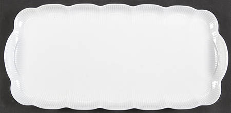 Romantica All White Large Sandwich Tray