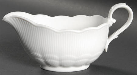 Romantica All White Gravy Boat