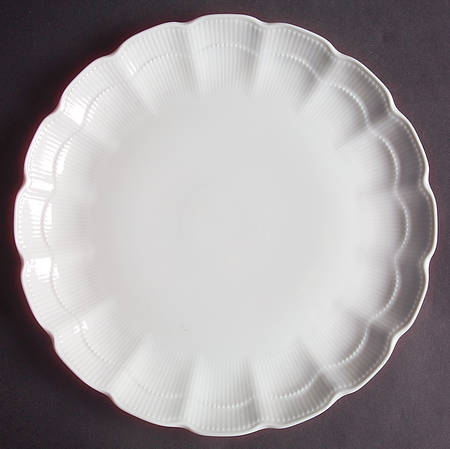 Romantica All White Dinner Plate