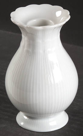 Romantica All White Tall Candlestick