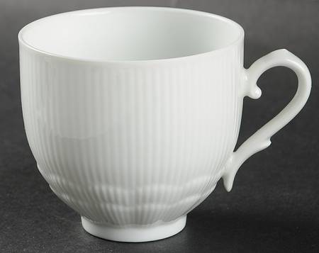 Romantica All White Flat Cup
