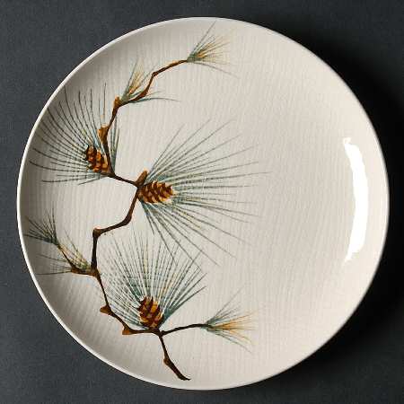 Canyon Pine Bread & Butter Plate by Kanedai