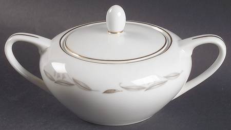 Golden Fantasy Sugar Bowl & Lid