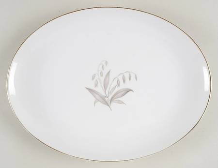 Golden Rhapsody 12" Oval Serving Platter