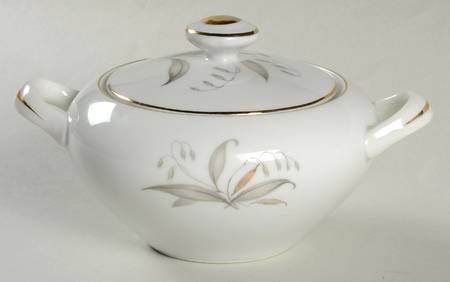 Golden Rhapsody Sugar Bowl & Lid