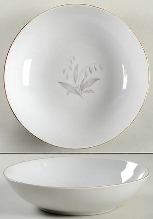Golden Rhapsody 9" Round Vegetable Bowl