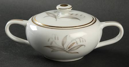 Golden Rhapsody Sugar Bowl & Lid