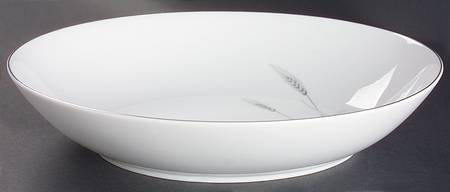 Silver Rhythm 10" Oval Vegetable Bowl
