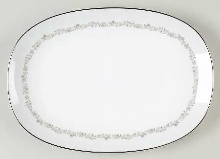 Meadowbrook 13" Oval Serving Platter by Kenmark