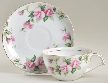 Flat Cup & Saucer Set
