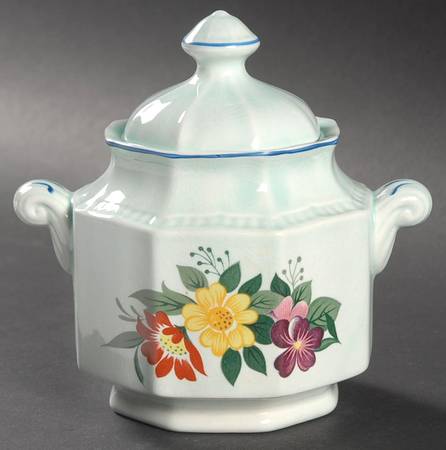 Provincial Sugar Bowl & Lid by Kensington Staffords