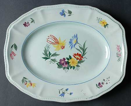 Provincial 12" Oval Serving Platter by Kensington Staffords