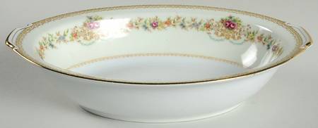 Karen 10" Oval Vegetable Bowl