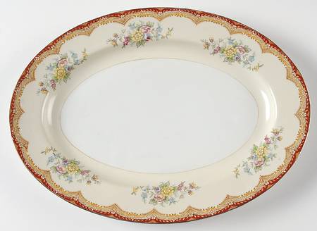 KIK3 12" Oval Serving Platter