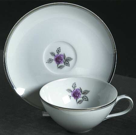 Rosemont Flat Cup & Saucer Set