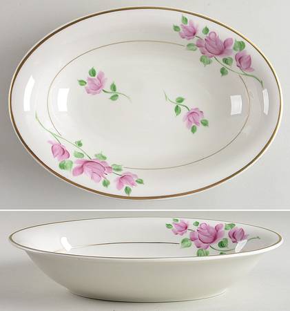 KIR4 10" Oval Vegetable Bowl by Kirk